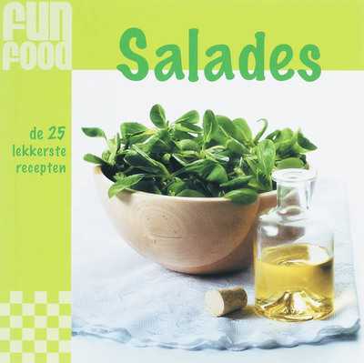 Omslag Thea Spierings en Food4Eyes.com - Salades