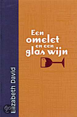 E. David - Omelet met een glas wijn