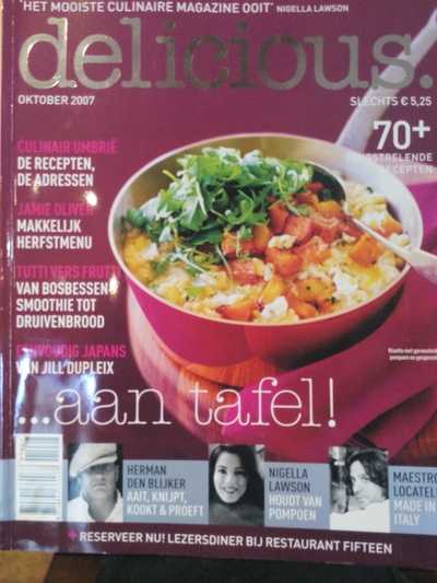 Omslag delicious. magazine - 2007-10