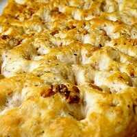 Serveersuggestie Walnoten-honing focaccia (foodblogswap) - Lovemyfood.nl